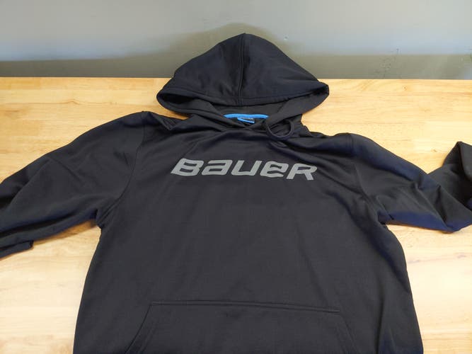Black Adult Unisex New Large Bauer Sweatshirt