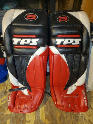 Used 32" Louisville Bionic Goalie Leg Pads