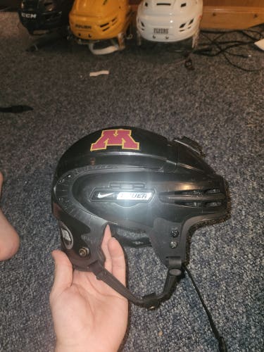 Used Large Bauer Helmet. Minnesota Golden gophers.
