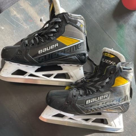 Senior Used Bauer Supreme 3S Pro Hockey Skates Regular Width Size 7