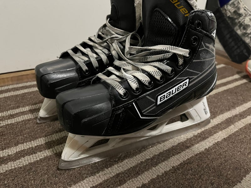 Used Bauer Extra Wide Width Size 5.5 Supreme S170 Hockey Goalie Skates