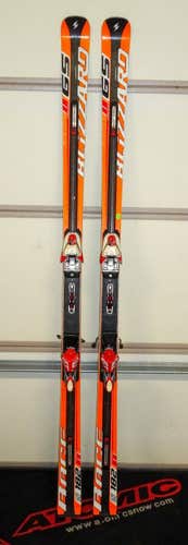 BLIZZARD RACE WORLD CUP GIANT SLALOM w/MARKER 16 COMP(Din 6-16)Bindings Size-182cm Radius-27Meters