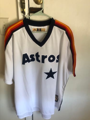 Houston Astros Majestic men’s MLB Cooperstown Jersey XXL