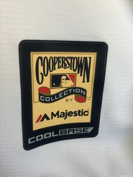 Men's Majestic White Houston Astros Cooperstown Cool Base Team Jersey