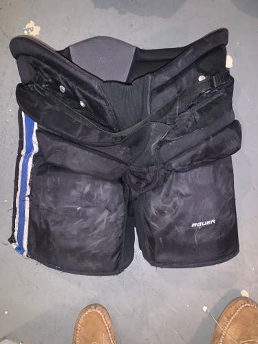 Used XL Bauer Pro Stock Hockey Goalie Pants