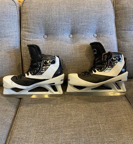 Used VH Regular Width Pro Stock Size 9 Pro Custom Hockey Skates