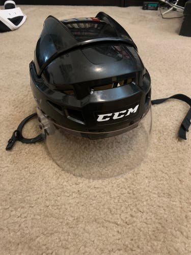 Used Large CCM Pro Stock Vector V08 Helmet