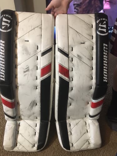 31" +1 Warrior  Ritual G3 Goalie Leg Pads