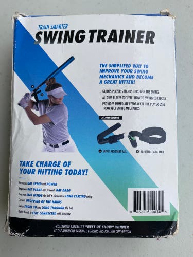 Swingrail baseball and softball hitting trainer