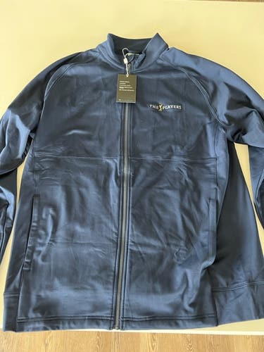 Navy Blue Men's Large Players Jacket