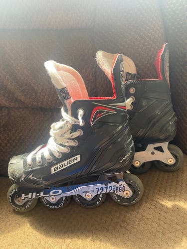 Used Bauer Regular Width Size 4 Vapor XR300 Inline Skates