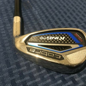 Cobra King F8 One Length 9 Iron, Righty Stiff, Steel, Authentic DEMO/Fitting