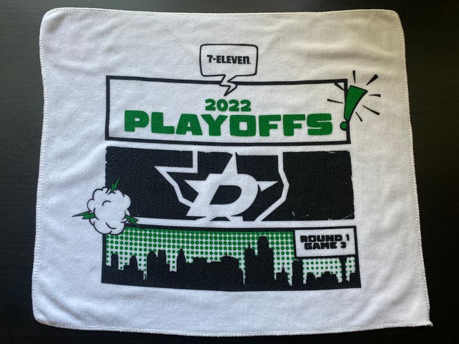 Exclusive Dallas Stars 2022 Stanley Cup Playoffs Round 1 Game 3 Rally Towel