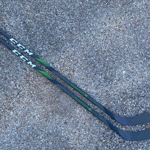 2 PACK CCM RibCor Trigger 4 Pro Stock Hockey Stick Grip 85 Flex P40 KANE Left 8184