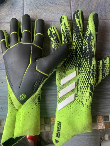 Used Large Adidas Goalie Gloves