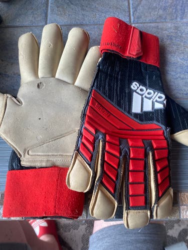 Used Large Adidas Goalie Gloves