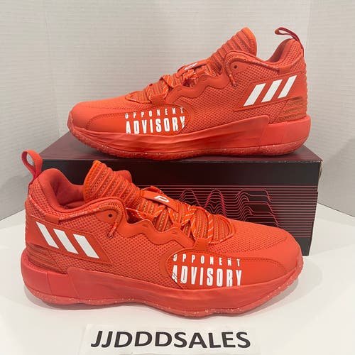 Adidas SM Dame 7 EXTPLY "Opponent Advisory" Orange GW7899 Men’s Size 14 NEW RARE