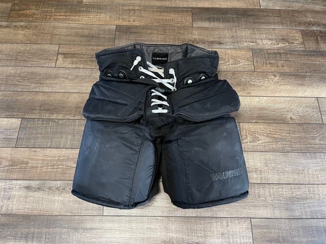 Large XL Vaughn Velocity VE8 V7 Pro Carbon Hockey Goalie Pants Pro Stock Senior Used