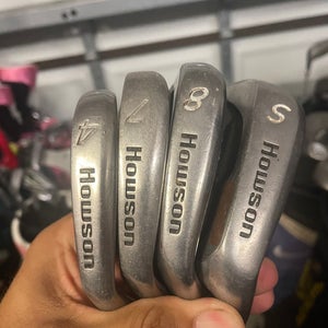Golf Clubs Howson 4 Pc Iron Set In RH