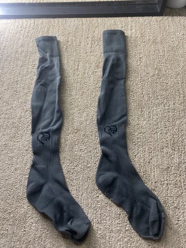 Used Dark Grey Softball Glove Socks