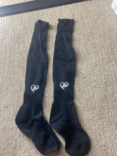 Used Black Glove Softball Socks