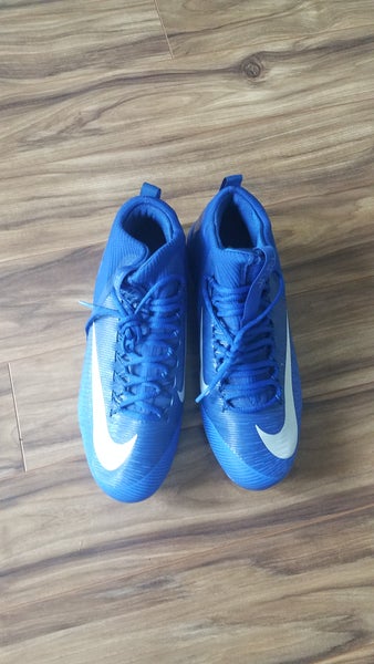 Blue New Adult Men's Size 11 (Women's 12) Metal Nike High Top