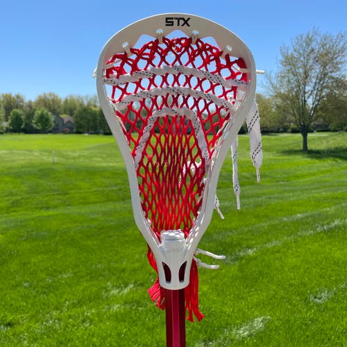 STX AL6000+ PRO Complete Men’s Lacrosse Stick - Head and Shaft