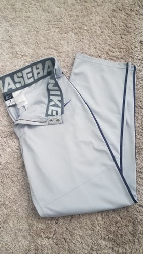 Gray Adult Men's New Large Nike Pants
