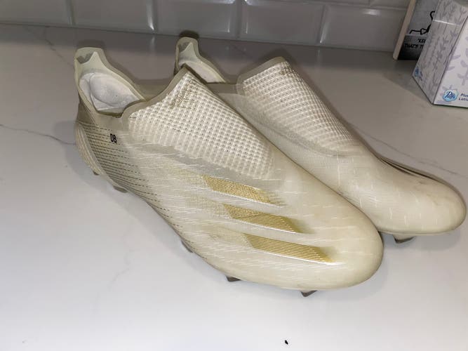White Men's Size 11 (Women's 12) Adidas X Ghosted+ Cleats