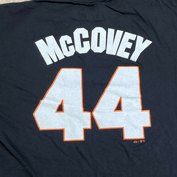 Willie McCovey Shirt, San Francisco Baseball Hall of Fame Men's Cotton T- Shirt