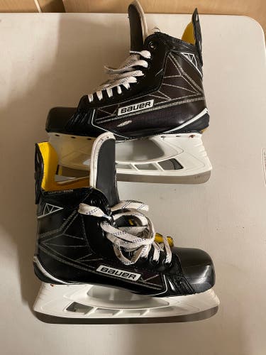 Used Bauer Narrow Width Pro Stock Size 9 Supreme 1S Hockey Skates