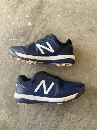 Blue Kid's Molded Cleats New Balance