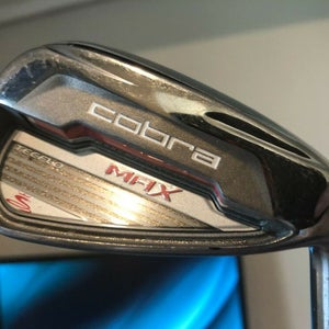 Ladies Cobra Max 7 Iron, Righty, Graphite, 1/2" Short, Authentic Demo/Fitting