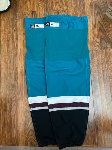 Adidas Pro Stock Anaheim Ducks socks