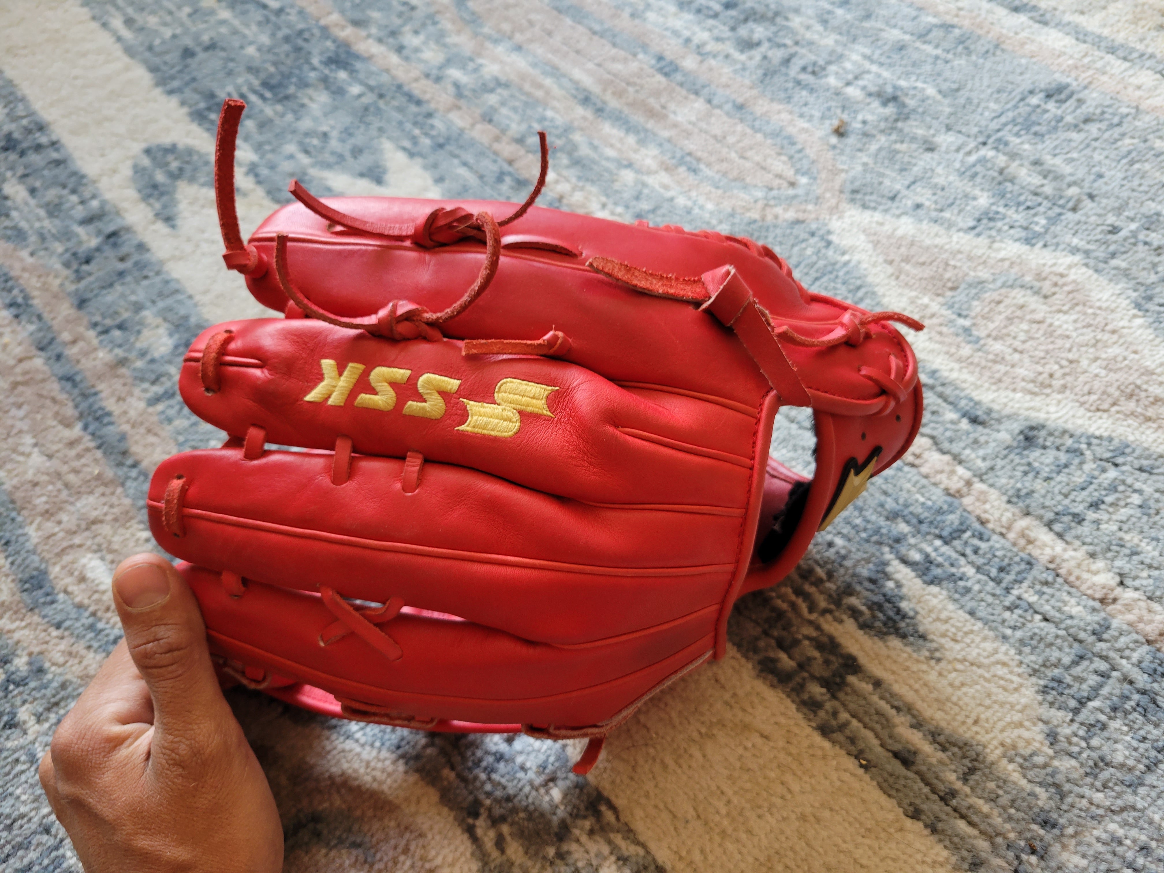 LHT Lefty SSK S16300SS1L 12" Premier Pro Pitcher Infield Baseball Glove 