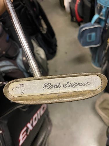 Vintage Golf putter signature Hank Stegam in RH
