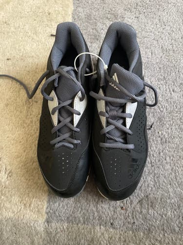 Brand New Adidas Wheel House 4 Black/White Baseball Cleats Size 5.5