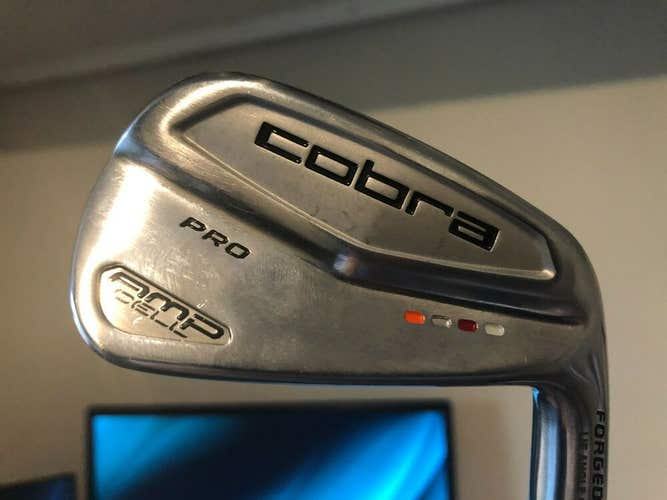 Cobra Amp Cell Pro 7 Iron, Right Handed, Steel, X-Stiff, Authentic Demo/Fitting