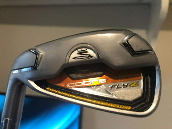 Cobra Fly-Z 7 Iron, Left Handed, Steel, Stiff, Authentic Demo/Fitting