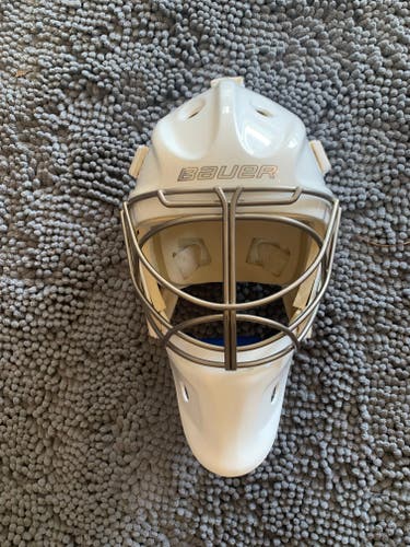 Senior Used Bauer NME Goalie Mask Pro Stock