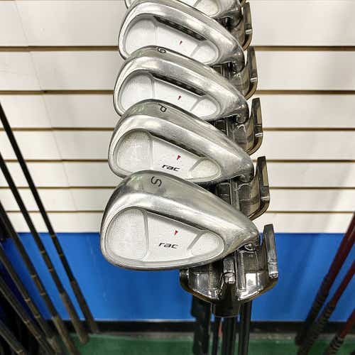 Used Taylormade Rac Os Men's Right Iron Set 4i-sw Regular Flex Graphite Shaft