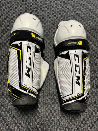CCM Super Tacks AS1 Shin Pads - 13" - great condition.