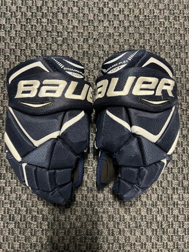 Bauer Vapor X800 Hockey Gloves - Junior 11"/28cm - navy blue - great condition.