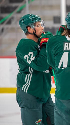Kevin Fiala Minnesota Wild MiC ADIDAS Authentic Pro Team Player Issue Training Camp Jersey