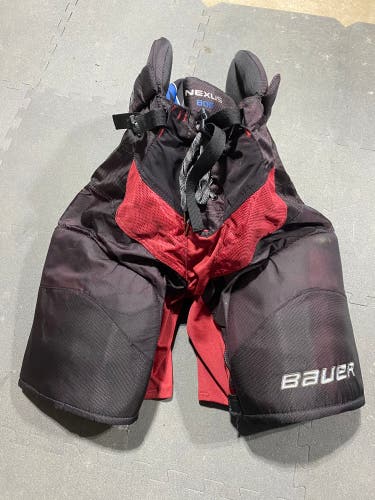 BAUER Nexus 800 Hockey Pants Senior Medium - Custom Red