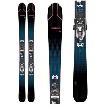 Women's New 2021 Rossignol Experience 88W Skis With Look NX 12 Bindings (SY1026)
