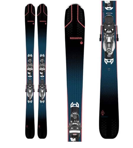 Women's New 2021 Rossignol Experience 88W Skis 173cm With Look NX 12 Bindings (SY1026)