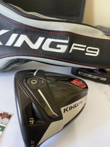 Men's Left Hand Regular Flex 9 Loft King F9 Speedback Driver