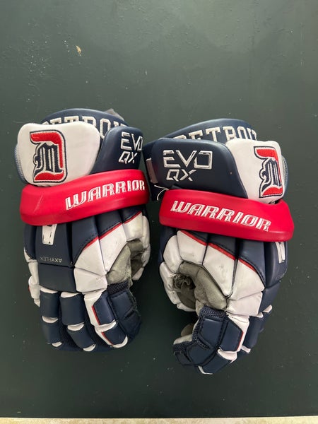 Used Detroit Mercy Warrior 13" EVO QX Lacrosse Gloves