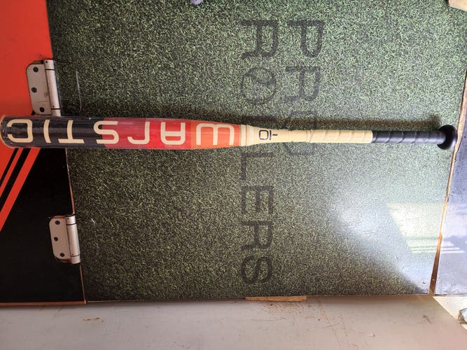 Bat New 2022 Warstic Gasolinea Composite Fastpitch Softball Bat  (-10) 22 oz 32"